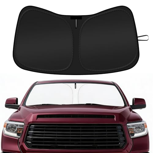 Car Windshield Sun Shade Compatible for Toyota Tundra Accessories 2007