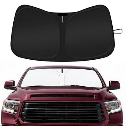 Car Windshield Sun Shade Compatible for Toyota Tundra Accessories 2007