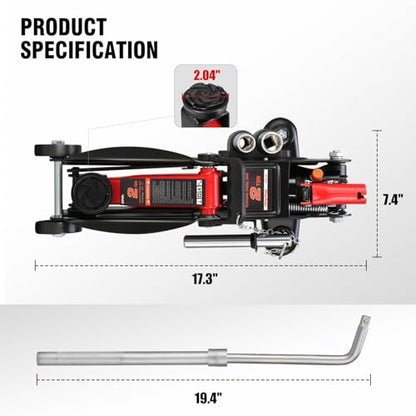 Floor Jack with Socket and Lock