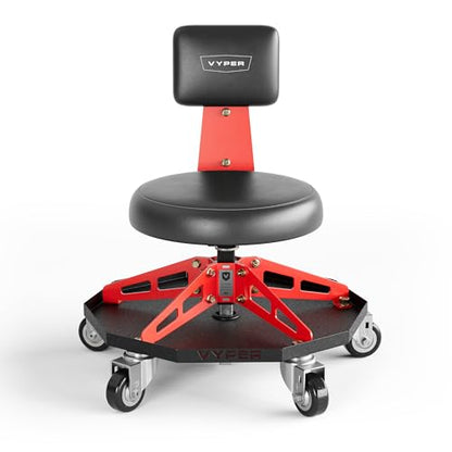 Vyper Robust Steel Sport Shop Chair for Mechanics