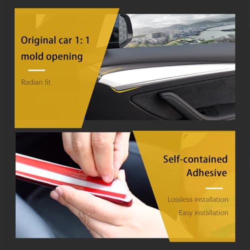 Fit Dashboard Wrap Compatible with Tesla Model Y