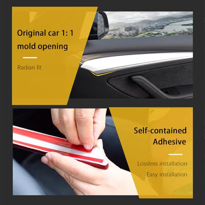 Fit Dashboard Wrap Compatible with Tesla Model Y