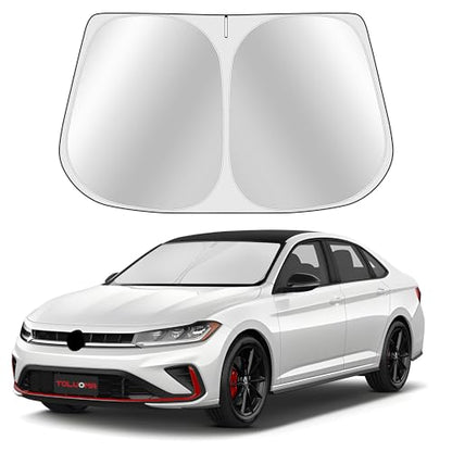 Custom Fit Windshield Sun Shade for Volkswagen VW Jetta 2019