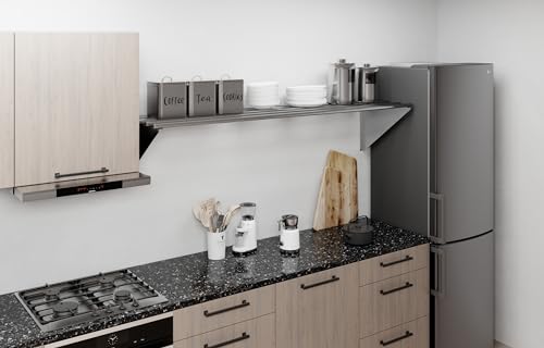 18 in. x 72 in. NSF Stainless Steel Tubular Wall Shelf