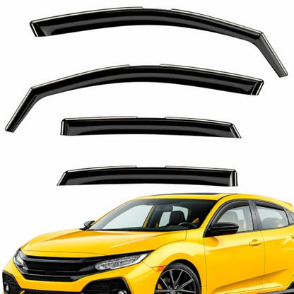 Extra Durable Window Deflectors in (4 Count)