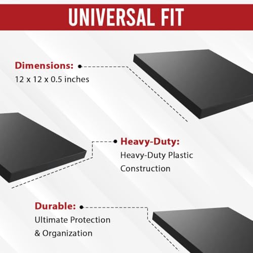 USA Made RV Leveling Jack Flex Pads 9" (4 Count per pack)