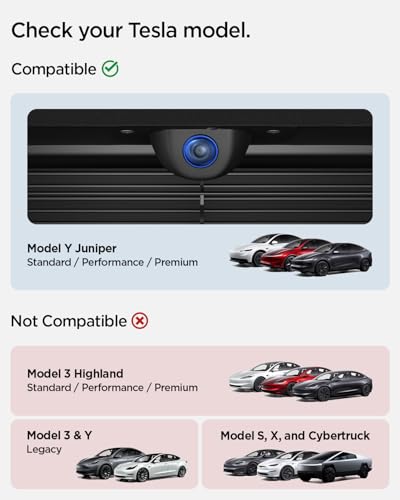 Quick Dry] Front Camera Protector for Tesla Model Y Juniper