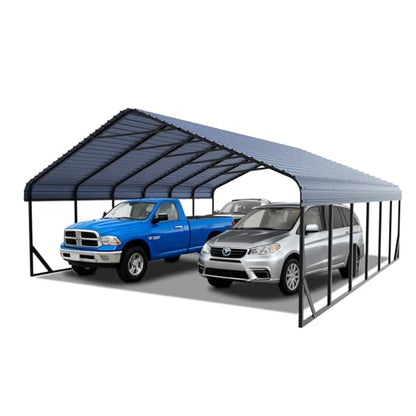 Heavy Duty 20x30 FT Metal Carport for 3 Cars