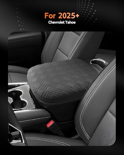 for 2025 2026 Chevrolet Tahoe Center Console Cover Armrest Box Cover for Tahoe