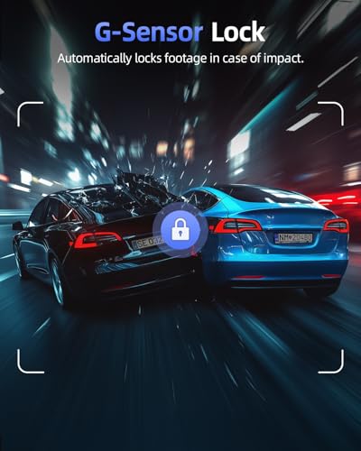4K Dash Cam Front and Rear