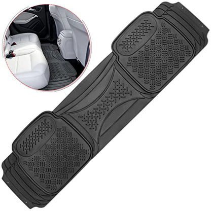 Heavy Duty Black Rubber Car Floor Mat by Vaygway