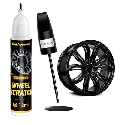 Black Rim Touch Up Paint Compatible with Kia