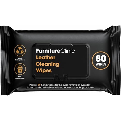 Leather Cleaning Wipes (80 Count)