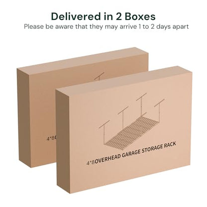 4x8 Garage Storage Overhead Rack Organization (2 Count)