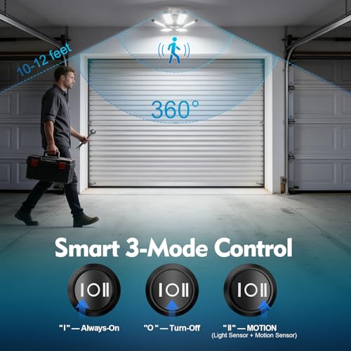 Remote PIR Garage Light