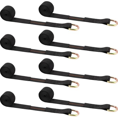 8 Pack Lasso Tow Truck Straps with D Ring 11 (8 Count)