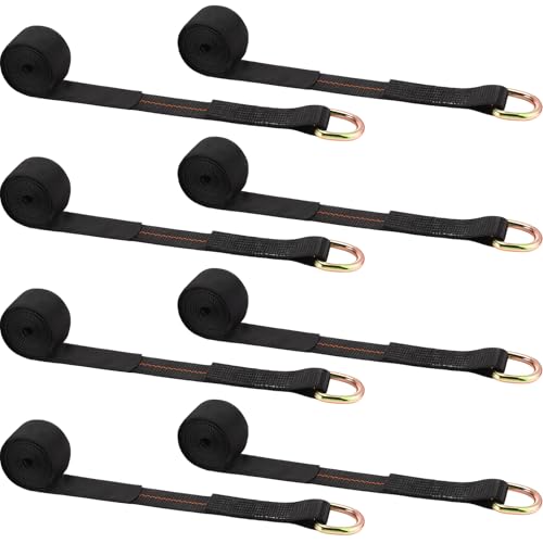 4 Pack Lasso Tow Truck Straps with D Ring 11 (4 Count)