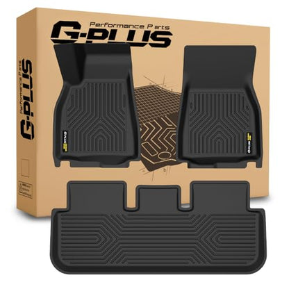 TPE Floor Mats Compatible with Tesla Model S 2021 2022 2023 2024