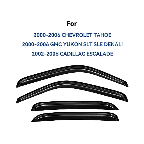 Window Visors Rain Guards for 2000