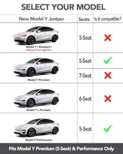 Tesla New Model Y Juniper Floor Mats 2026 2027