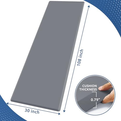 0.8" Thick Kitchen Mat Cushioned Anti Fatigue Rug Comfort Floor Mats