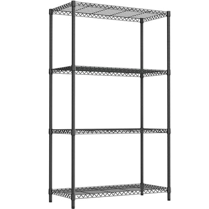 2400LBS 35.5" W Standing Shelf Units Wire Rust
