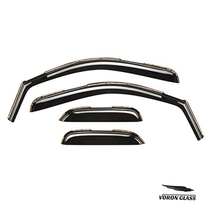 in Channel Extra Durable Rain Guards for Trucks GMC Sierra 2007