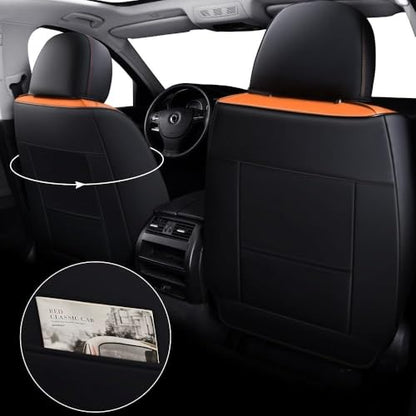 LK Full Set Car Seat Covers for Front Seats and Rear Seats