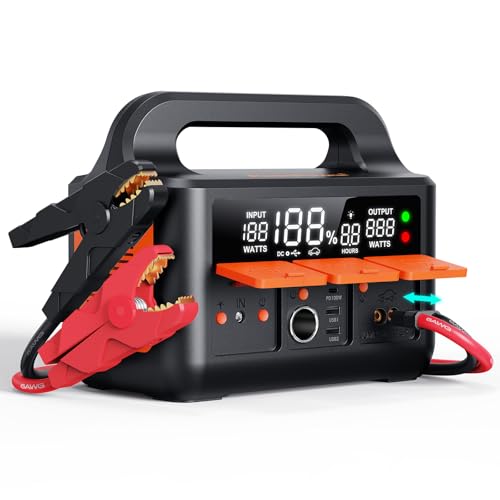 8000A LiFeMnPO4 Jump Starter for All 12V Cars