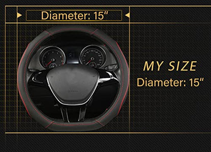 D Shape Car Steering Wheel Cover