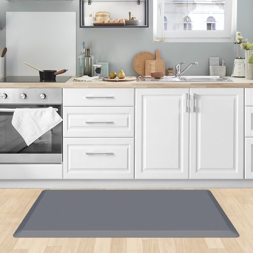 0.8" Thick Kitchen Mat Cushioned Anti Fatigue Rug Comfort Floor Mats