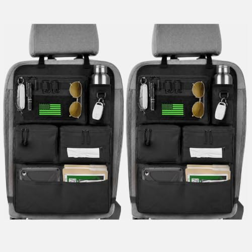 2 Set Tactical Seat Back Organizer