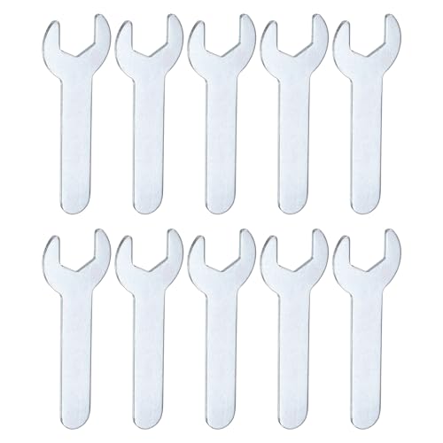 10pcs Small Wrench 13x70x1.5mm Metric U (10 Count)