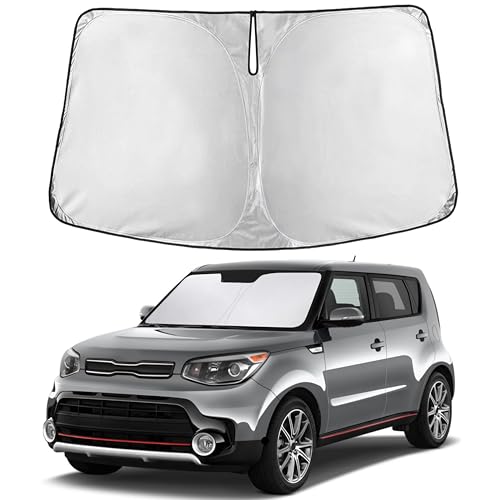 Windshield Sunshade Compatible for Kia Soul 2014
