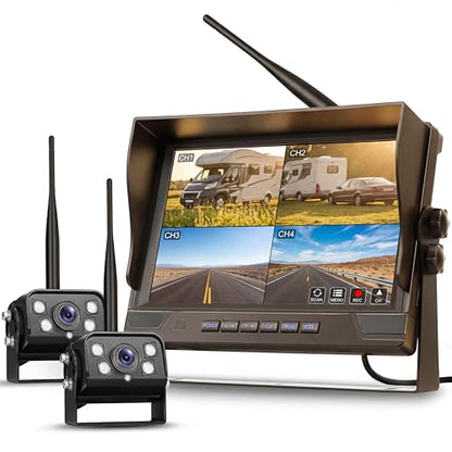 9 Inch Wireless Backup Camera for Truck