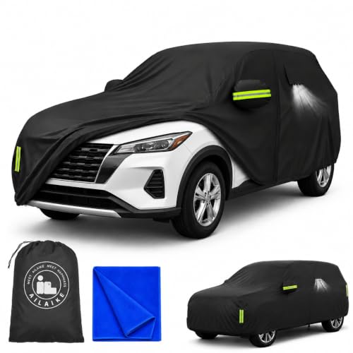 10 Layer Car Cover Waterproof All Weather Custom Fit for Kicks