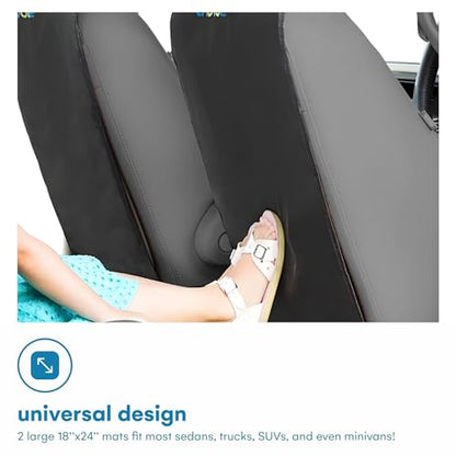 Kick Mats Back Seat Protector for Kids (2 Count)