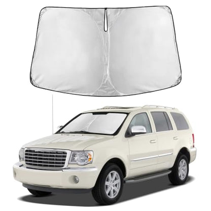 Windshield Sunshade Compatible for Chrysler Aspen 2007