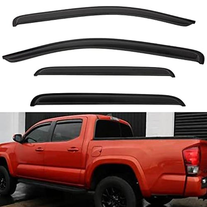 4pcs Window Visors Rain Guards for 2016 (4 Count)