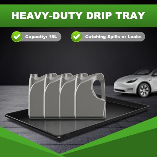 3Pcs Extra Oil Drip Pan for Under Car (3 Count)