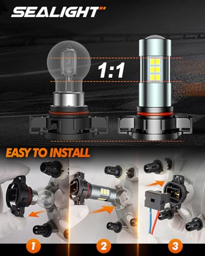 5202 LED Fog Lights Bulbs (2 Count)