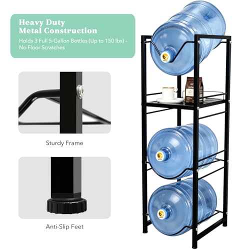 5 Gallon Water Jug Holder with 3