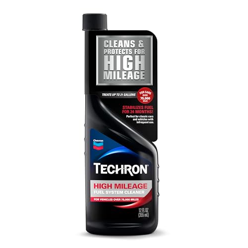 Techron High Mileage Fuel System Cleaner (12 Fl Oz)