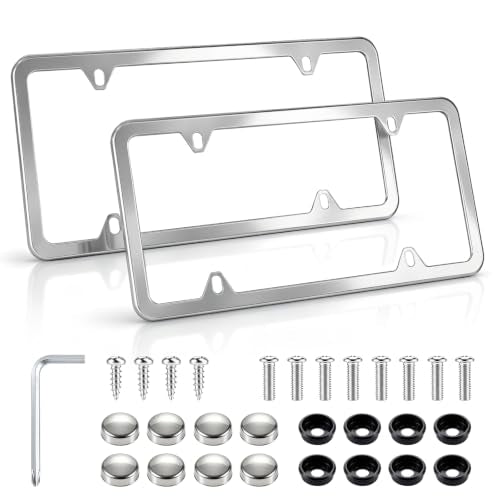Chrome License Plate Frames