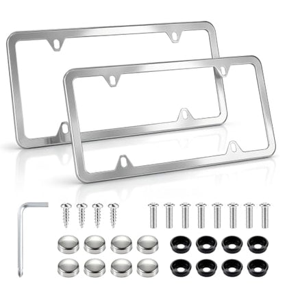 Chrome License Plate Frames
