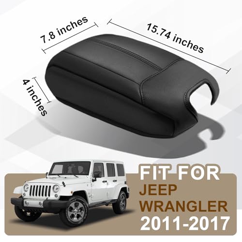 Armrest Cover for Jeep Wrangler JK JKU 2011