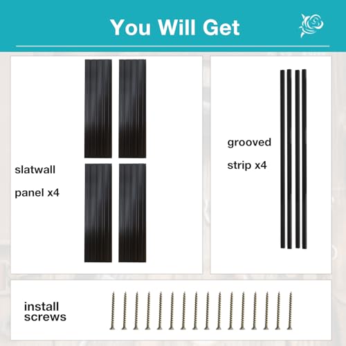 Slatwall Panel Wall Storage Systems