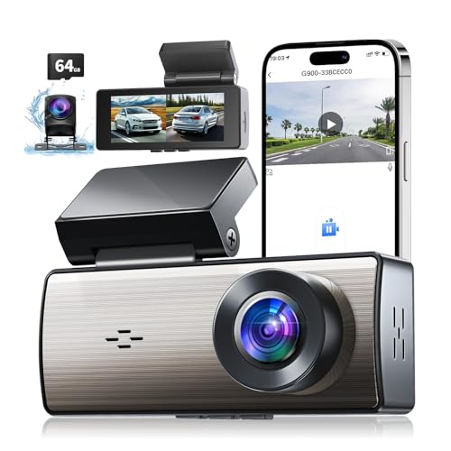 4K+2K Dash Cam Front and Rear