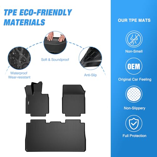Floor Mats for Tesla Cybertruck Cyber Truck 2023 2024 2025 2026