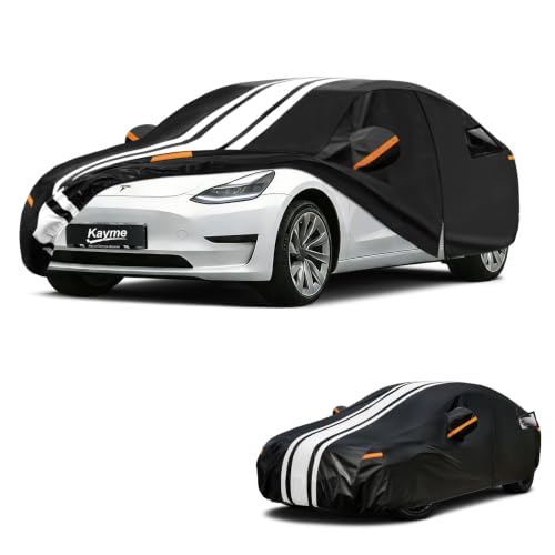 Heavy Duty Car Cover Custom Fit for Tesla Model 3